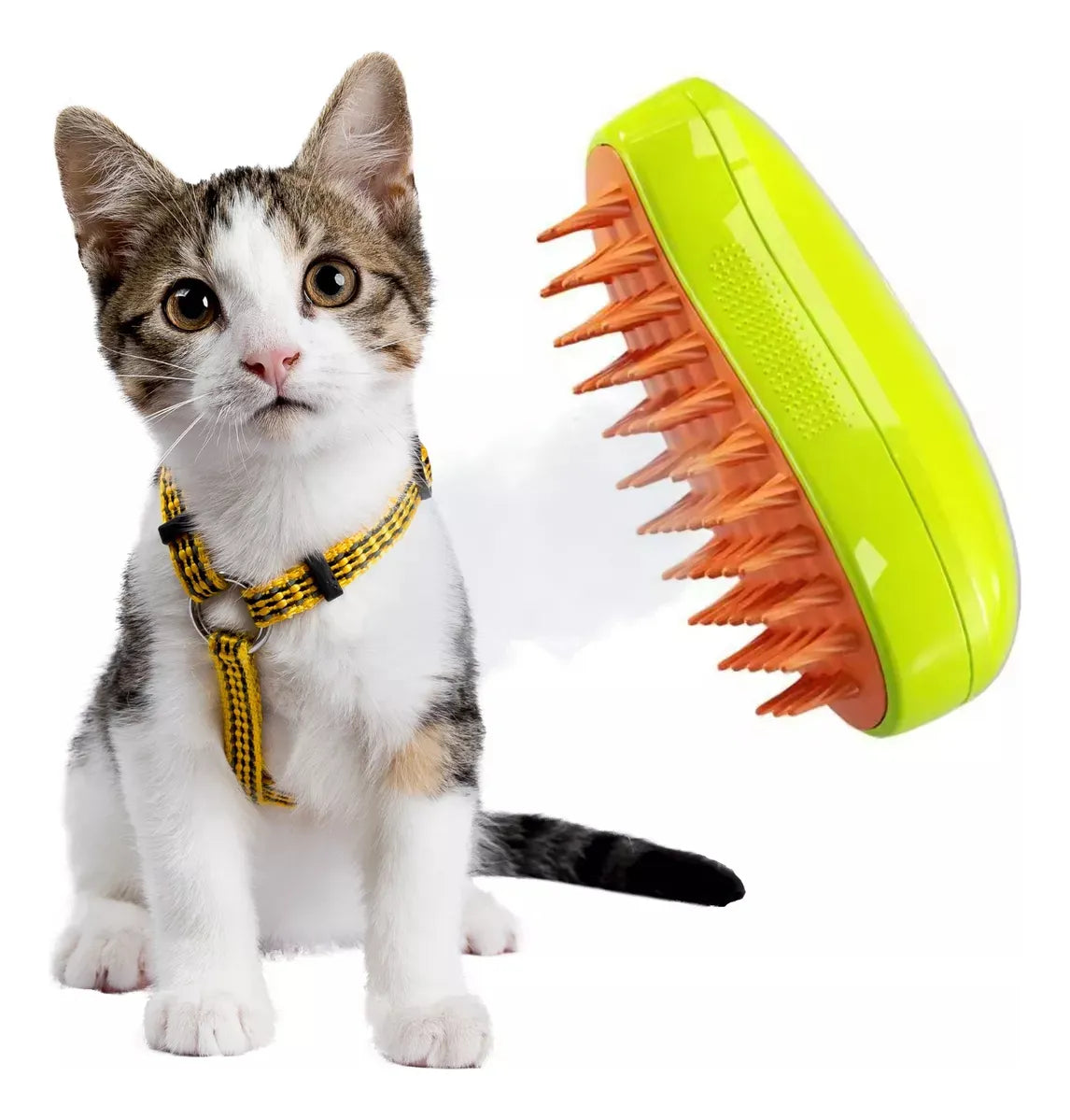 Cepillo a Vapor para Mascotas Pelaje Impecable y Suave