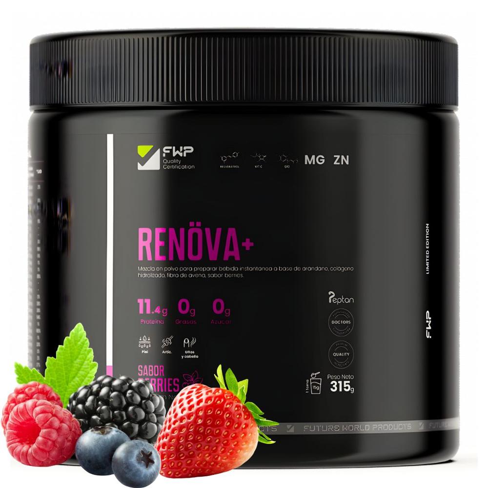 RENÖVA+ COLÁGENO HIDROLIZADO CON BIOPÉPTIDOS ACTIVOS 315GR